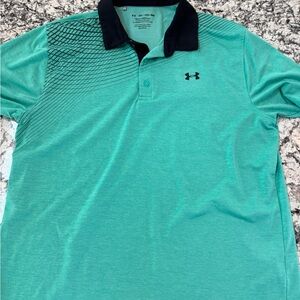 Under Armour Men's Green Polo Shirt